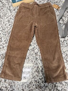 Corduroy Kids Pants in Brown - Easy Peasy